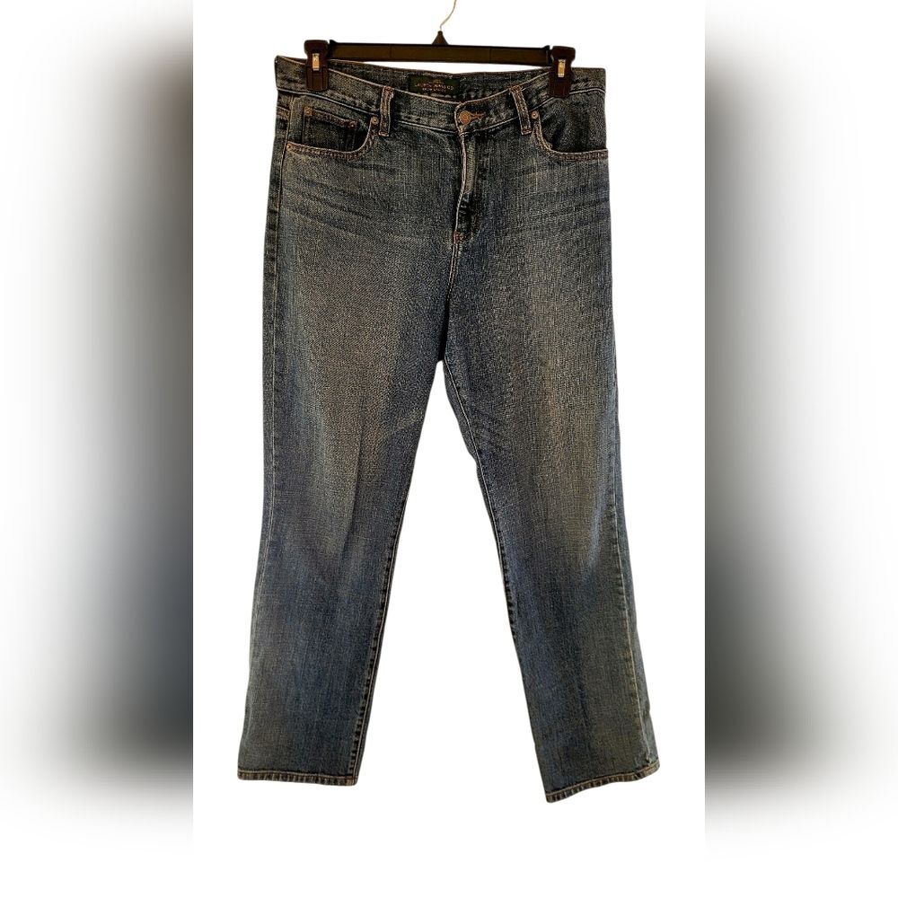 Ralph Lauren women's 10 Classic Denim Straight Leg Jeans